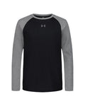 UA Thermal Raglan Boys' Long Sleeve - Black