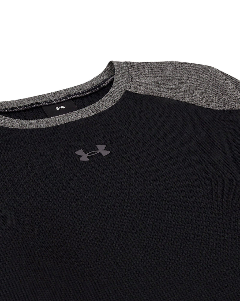 UA Thermal Raglan Boys' Long Sleeve - Black