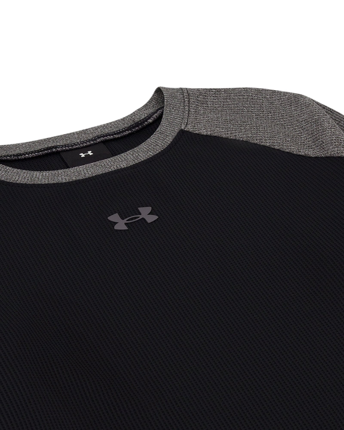UA Thermal Raglan Boys' Long Sleeve - Black