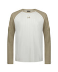 UA Thermal Raglan Boys' Long Sleeve - White