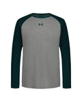 UA Thermal Raglan Boys' Long Sleeve - Green
