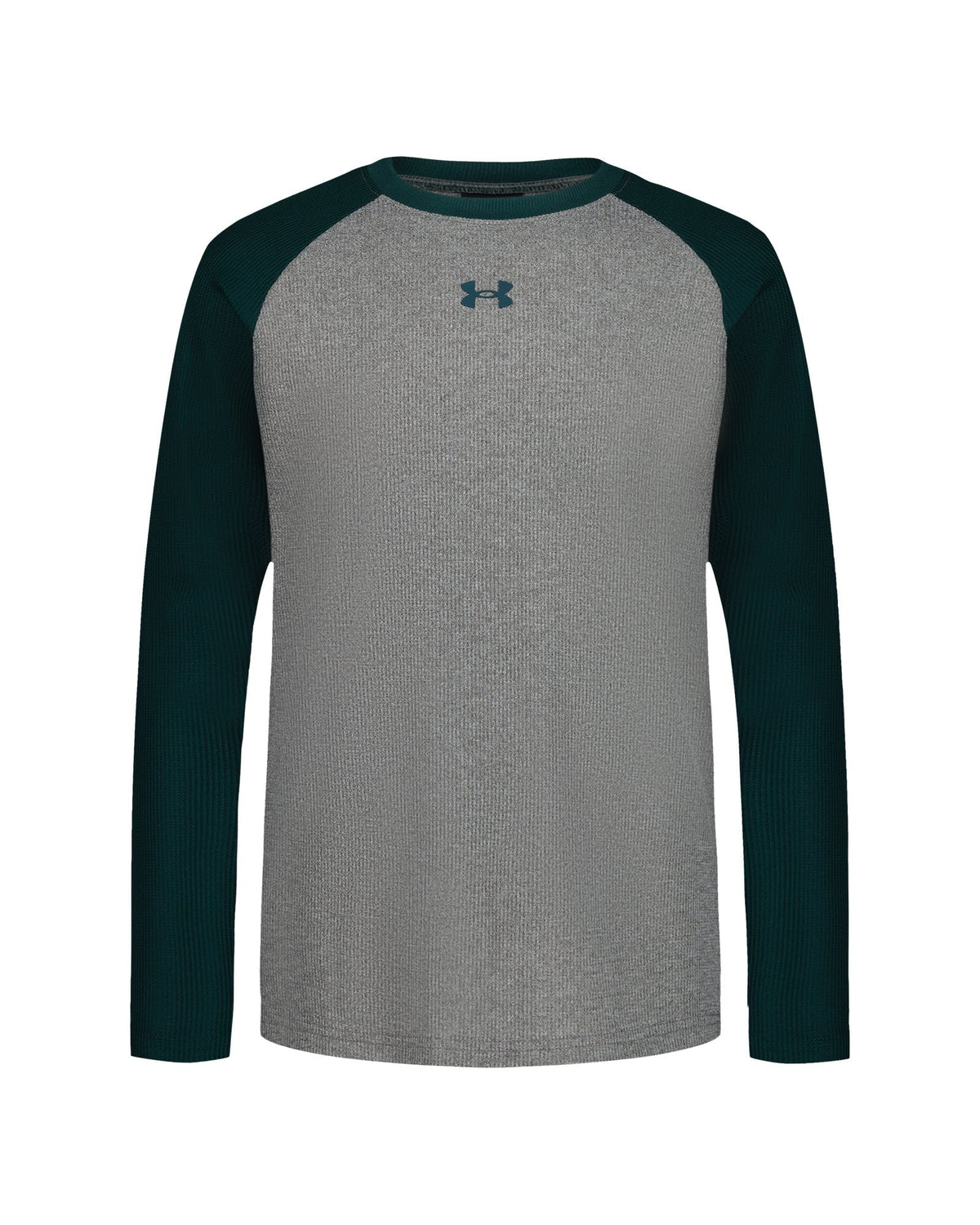 UA Thermal Raglan Boys' Long Sleeve - Green