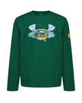 UA Great Catch Boys' Long Sleeve - Green