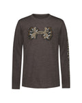 UA Bear Claw Boys' Long Sleeve - Brown