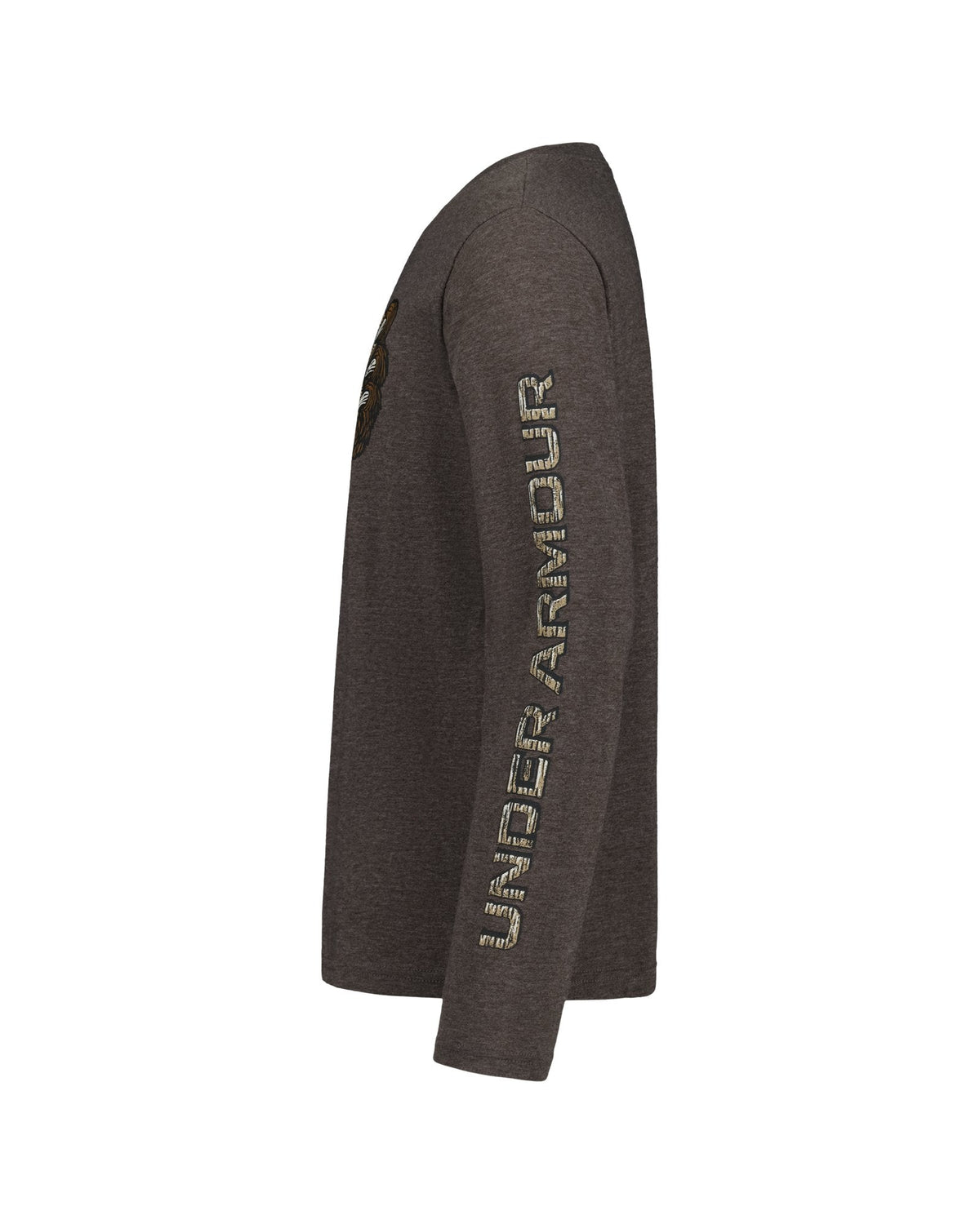 UA Bear Claw Boys' Long Sleeve - Brown