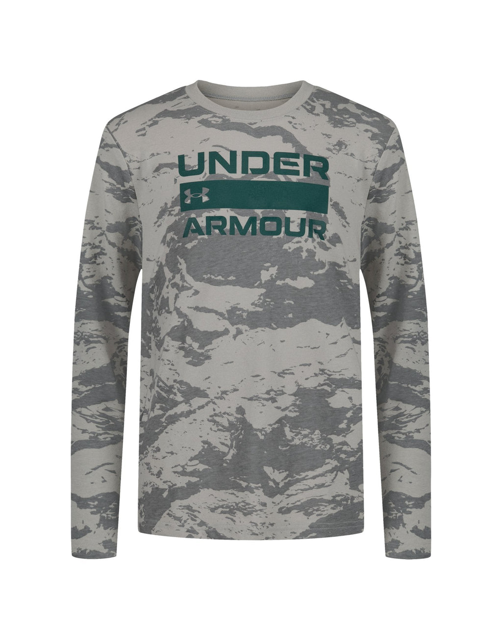 UA Mountain Camo Boys' Long Sleeve - Gray