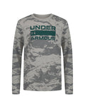 UA Mountain Camo Boys' Long Sleeve - Gray