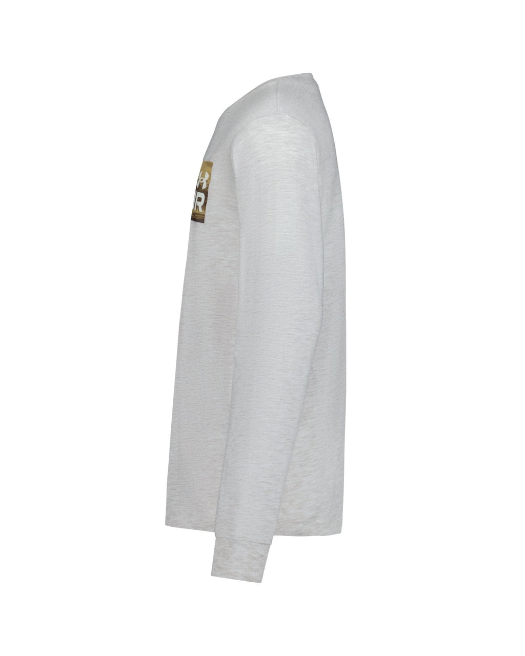 UA Tri Mountain Logo Boys' Long Sleeve - Gray
