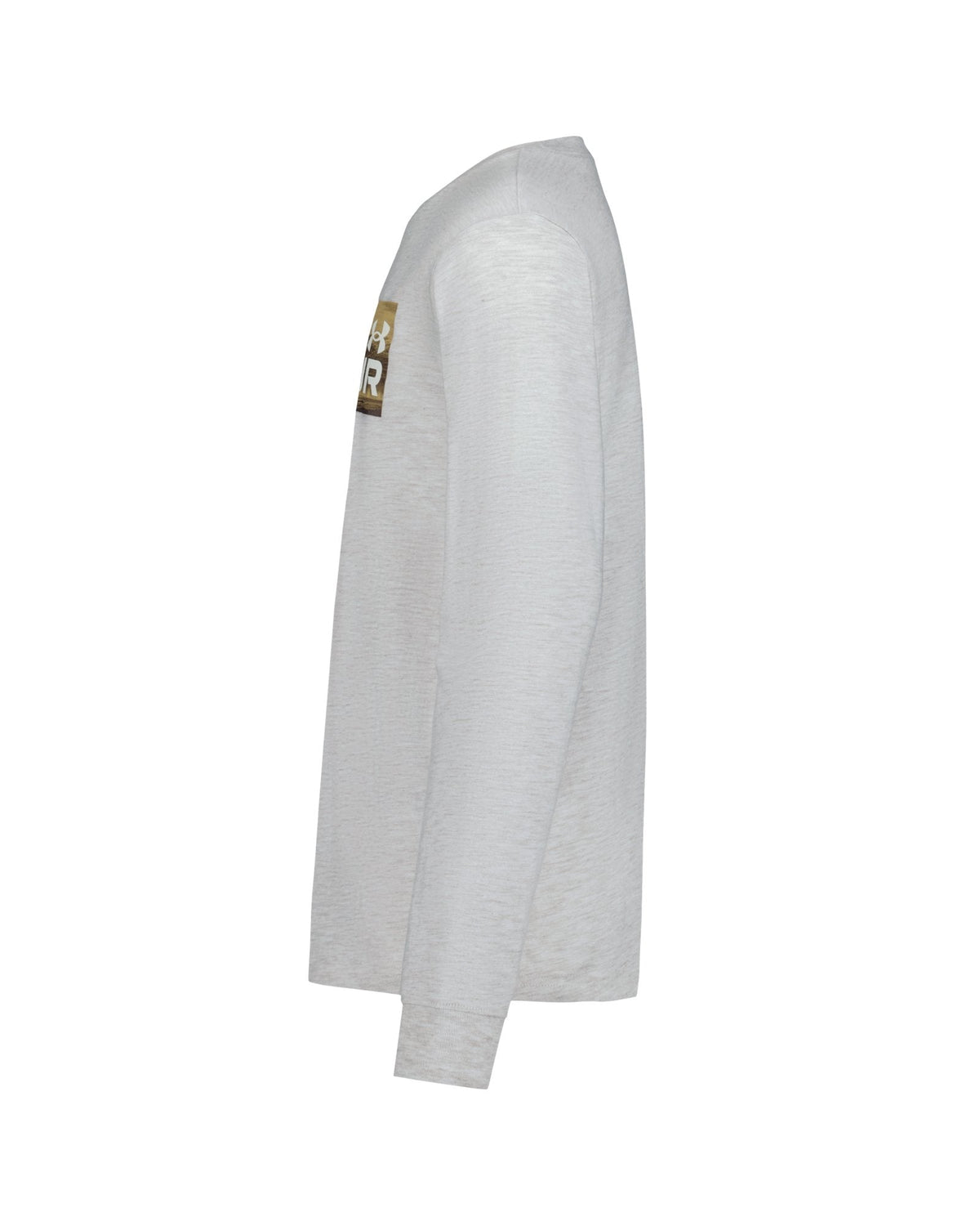 UA Tri Mountain Logo Boys' Long Sleeve - Gray
