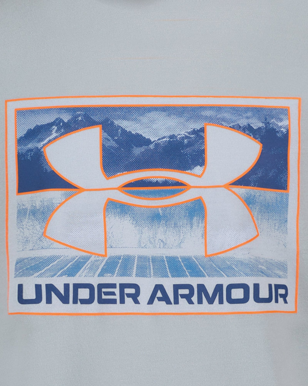 UA Topo Core Cuff Boys' Long Sleeve - Gray