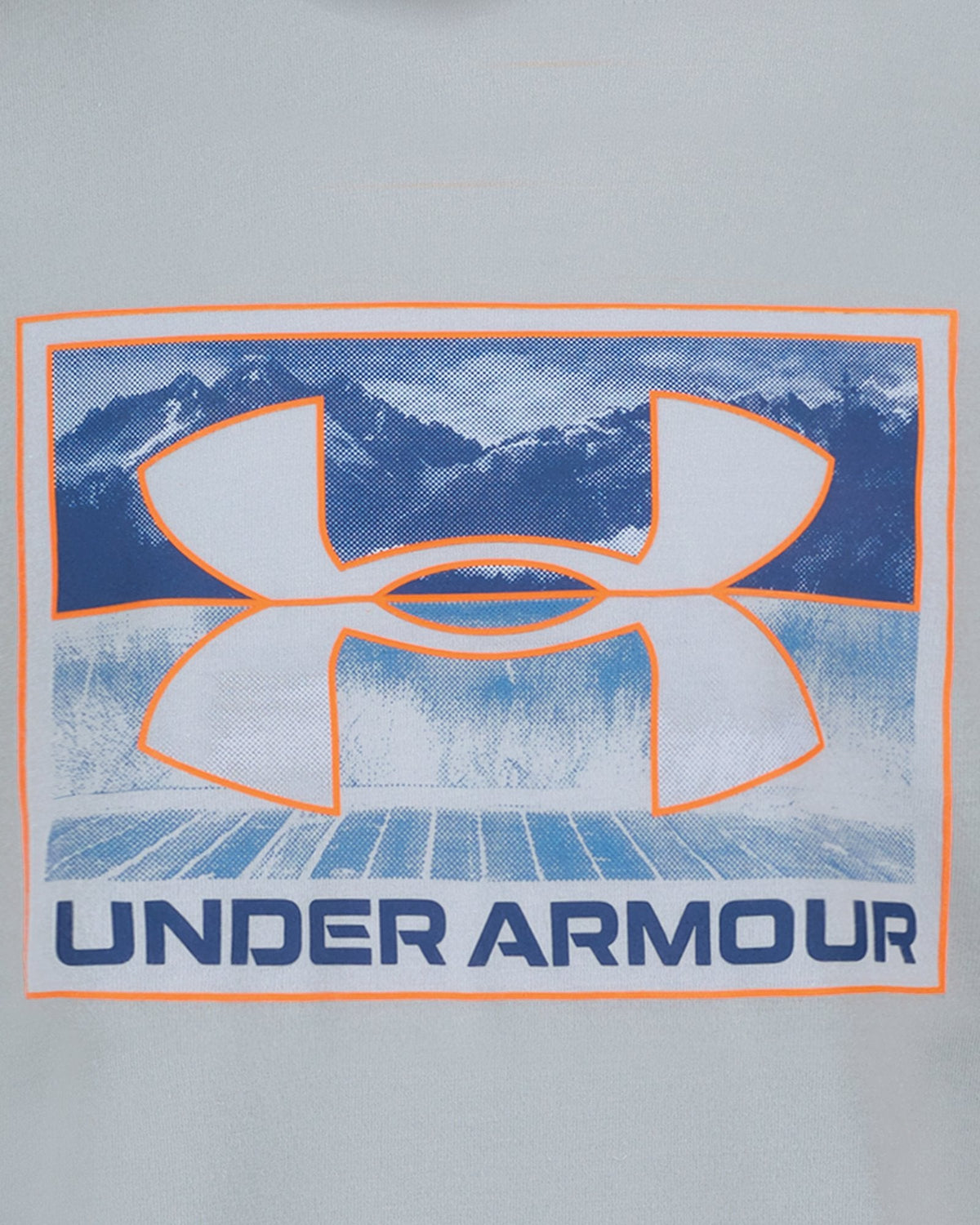 UA Topo Core Cuff Boys' Long Sleeve - Gray