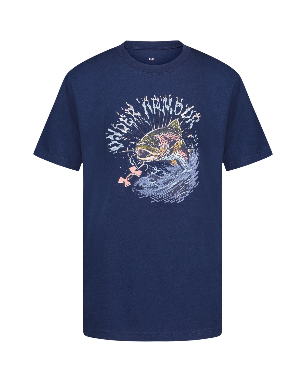 UA Trout Jump Boys' T-Shirt - Blue