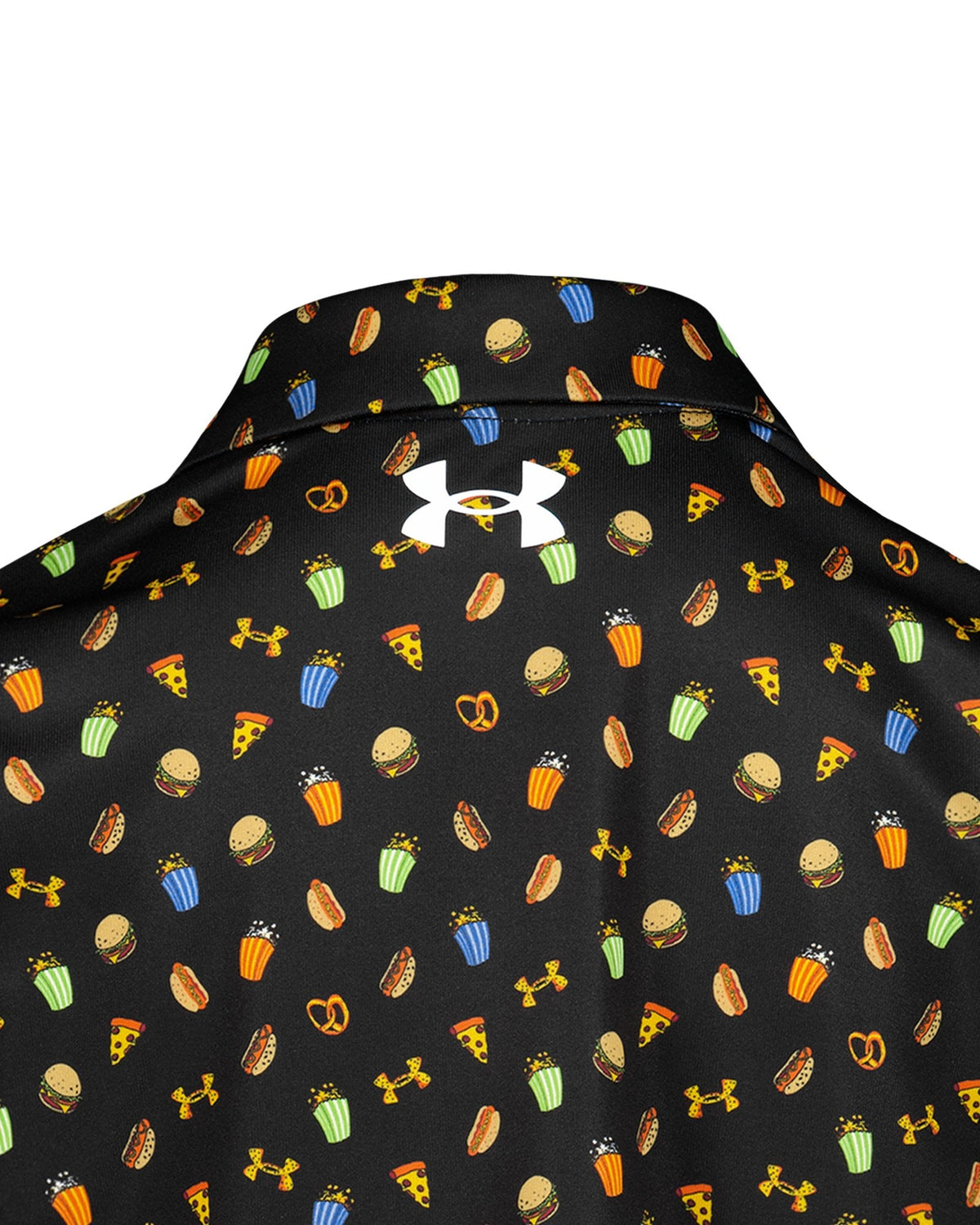 UA Matchplay Printed Toddler Boys' Polo - Black