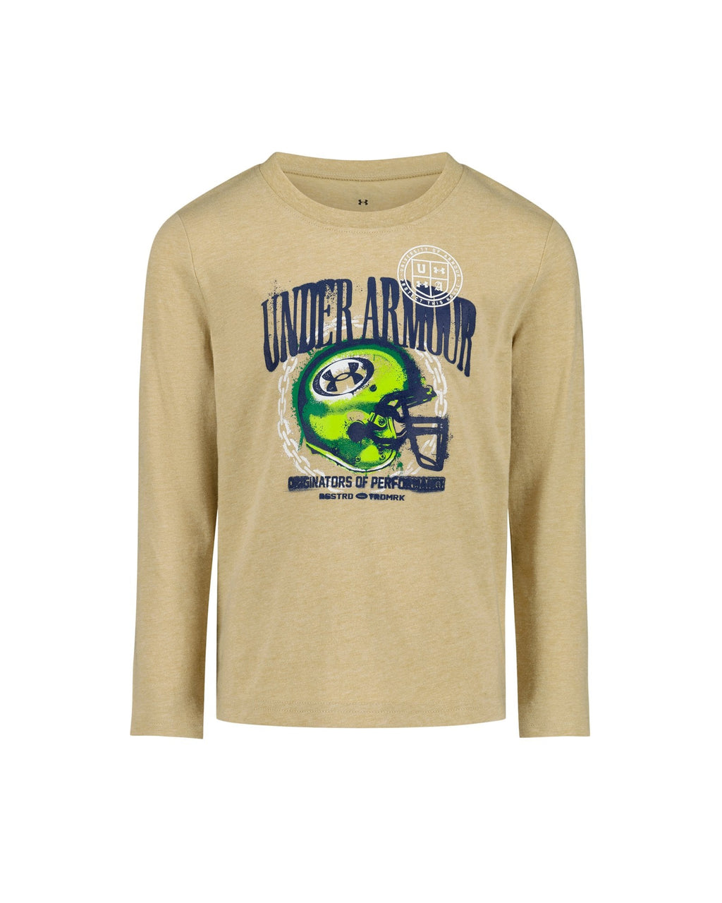 UA Football Boys' Long Sleeve - Brown