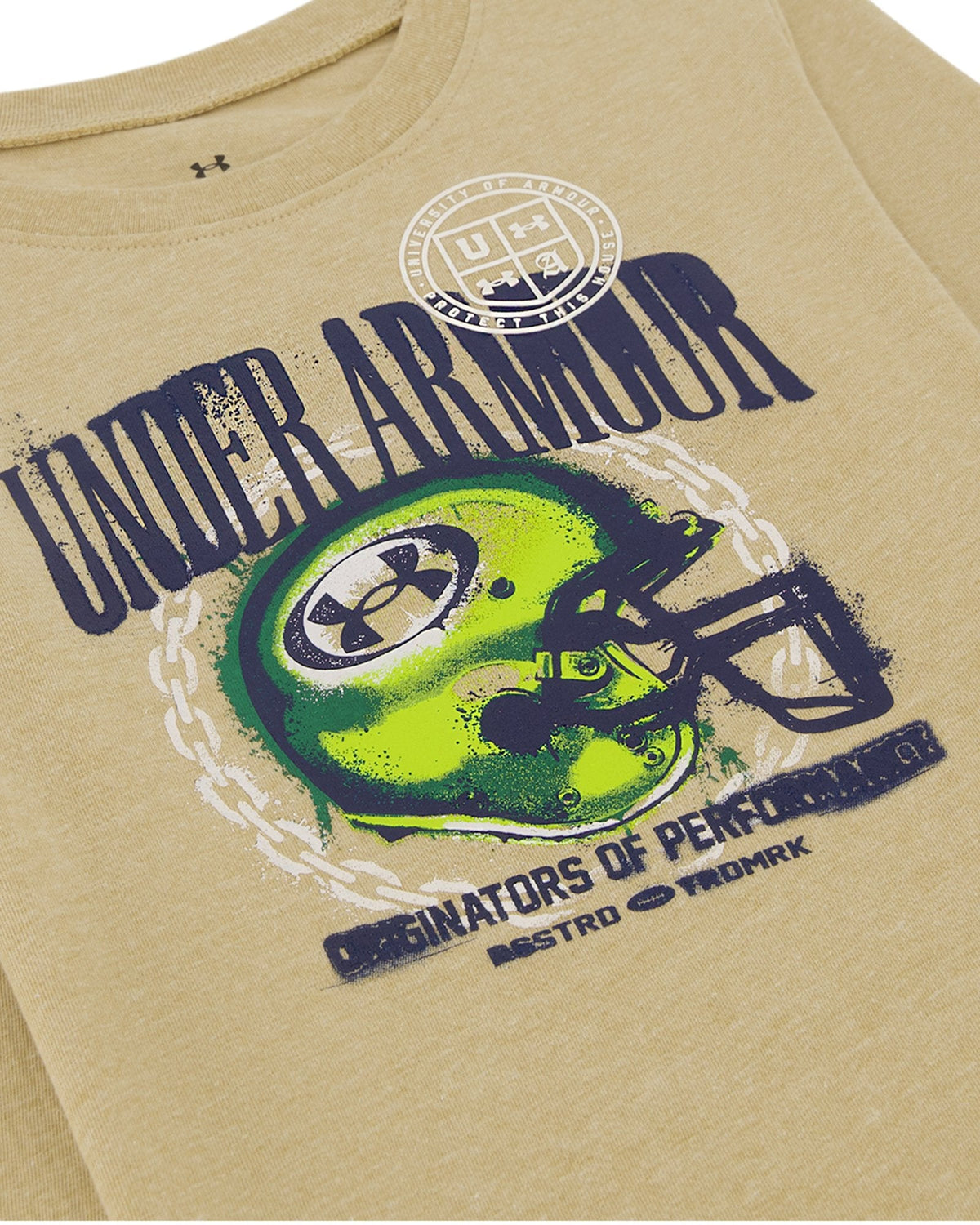 UA Football Boys' Long Sleeve - Brown
