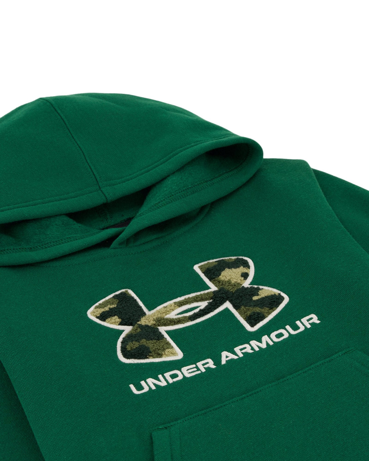 UA Chenille Logo Boys' Hoodie - Green