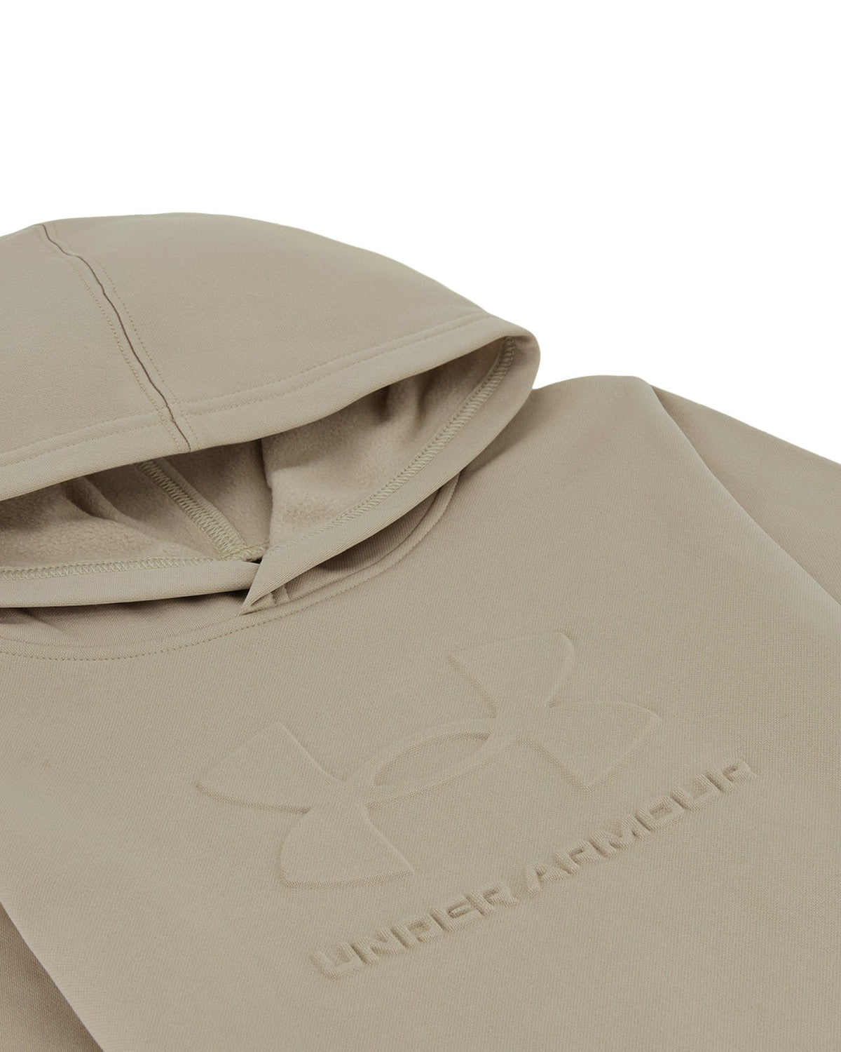 UA Logo Emboss Little Boys' Hoodie - Brown