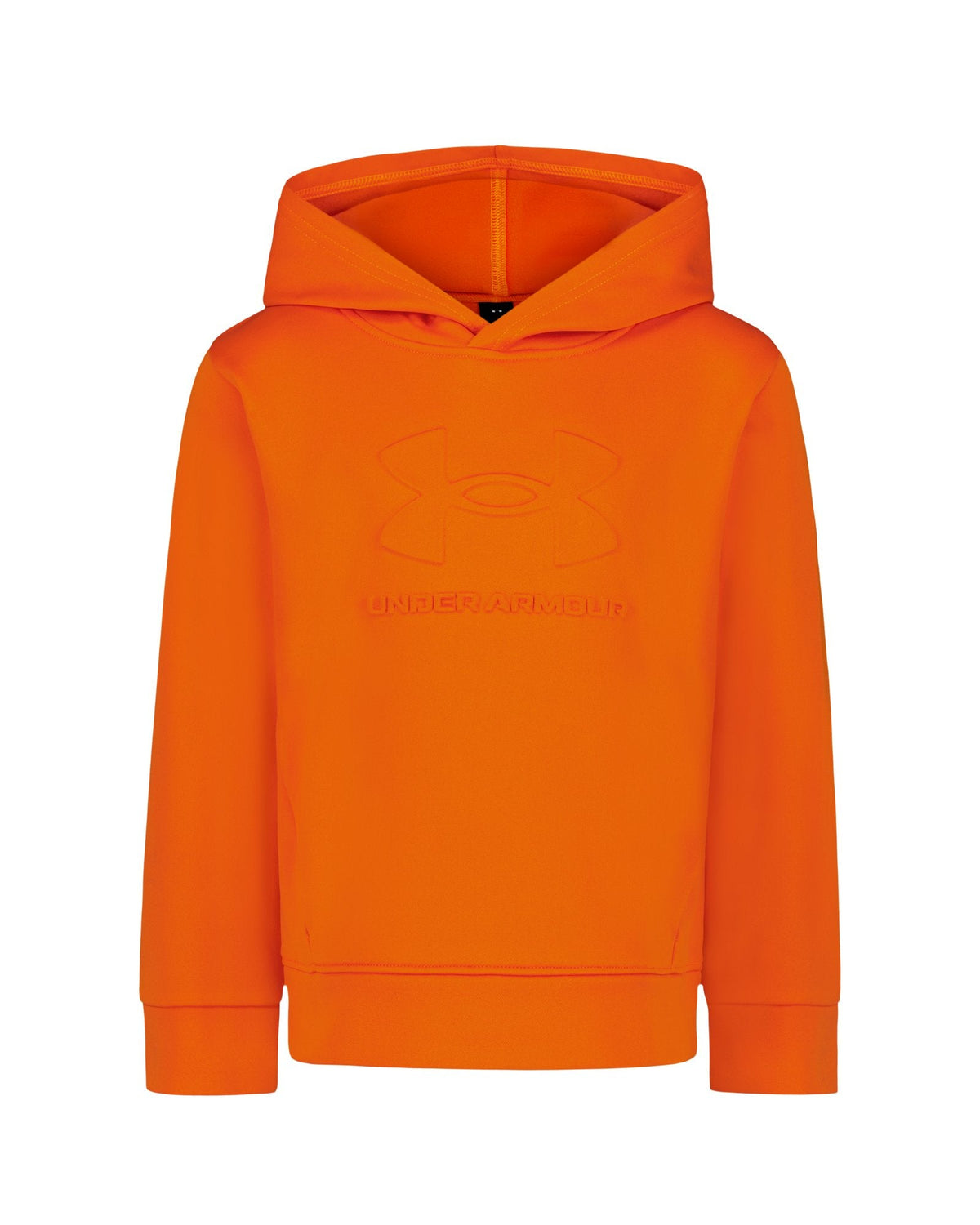 UA Logo Emboss Little Boys' Hoodie - Orange