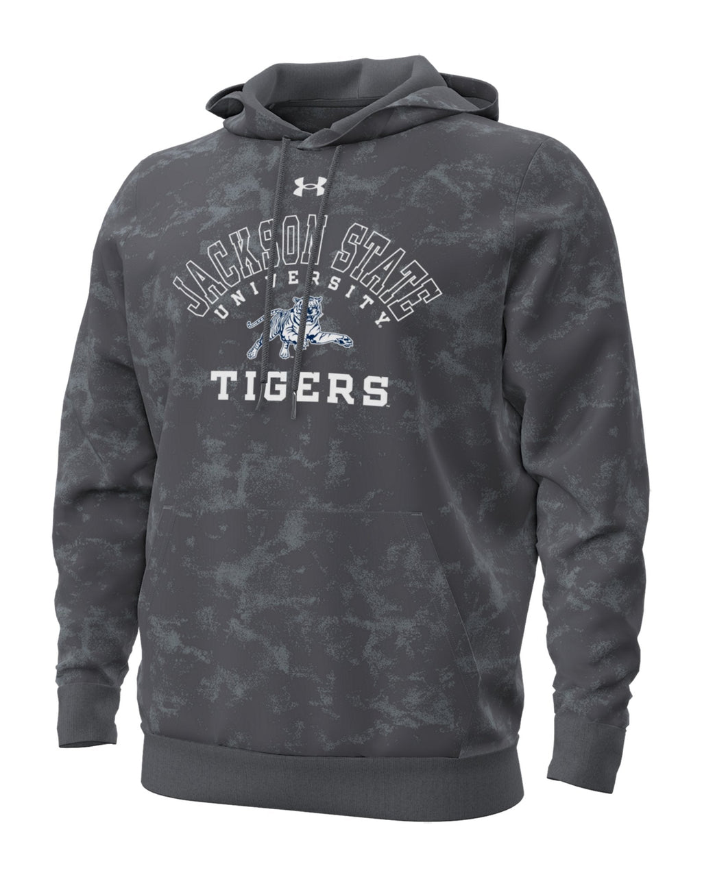 UA Rival Fleece Washed Collegiate Men's Hoodie - Gray