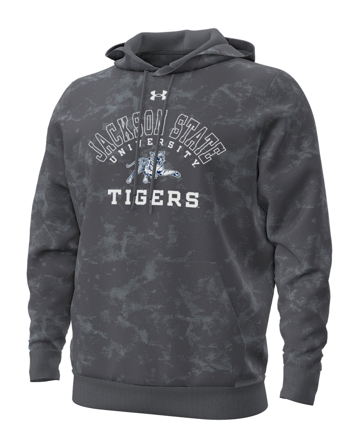 UA Rival Fleece Washed Collegiate Men's Hoodie - Gray