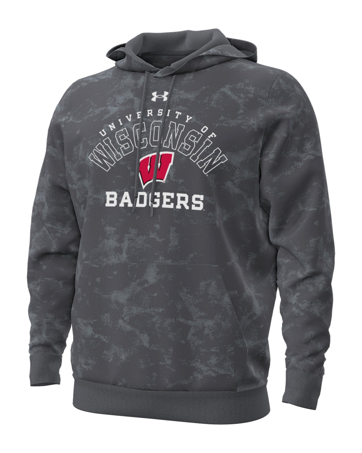 UA Rival Fleece Washed Collegiate Men's Hoodie - Gray