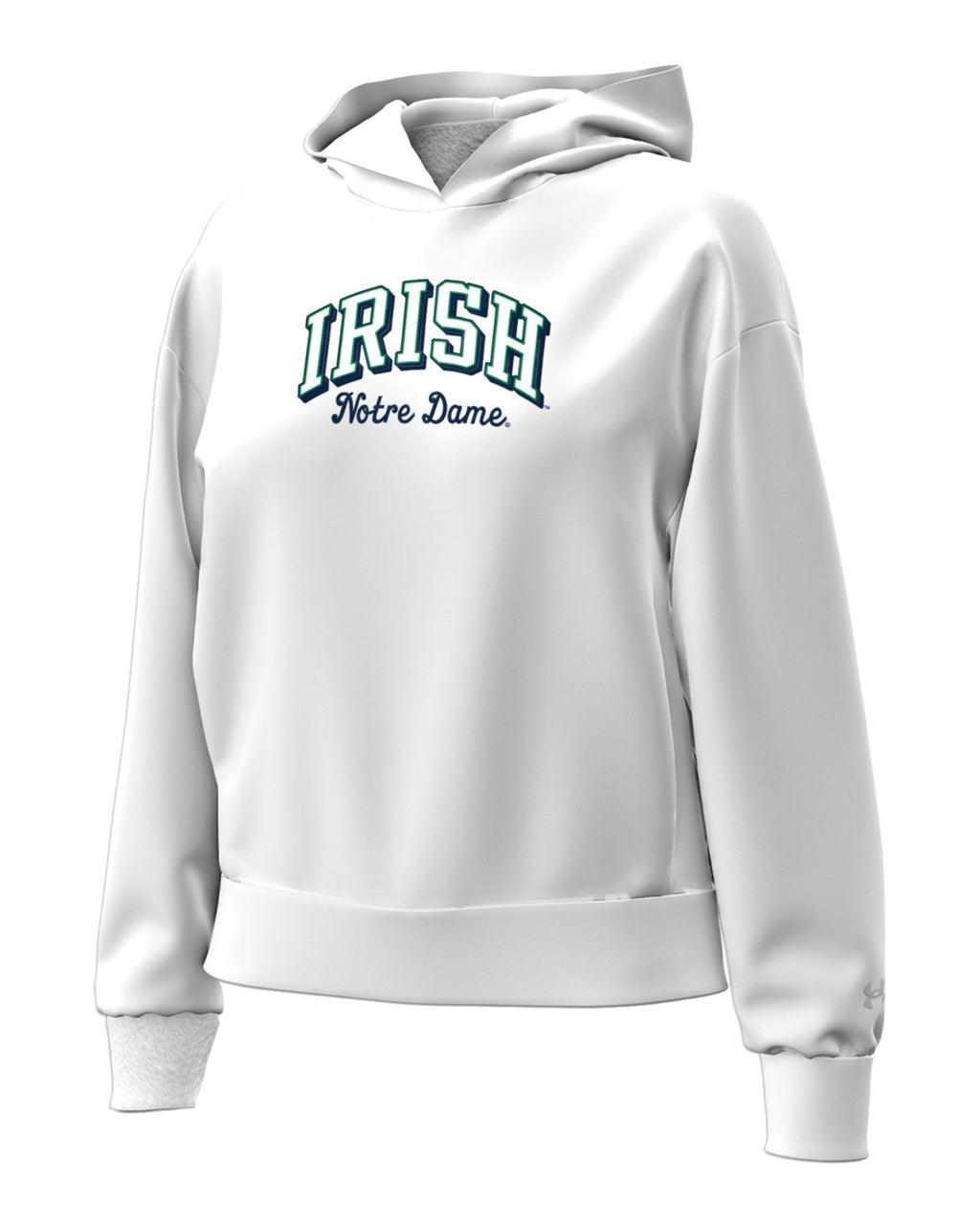 UA Icon Fleece Collegiate Women's Hoodie - White