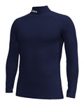 ColdGear® Collegiate Men's Long Sleeve Fitted Mock - Blue