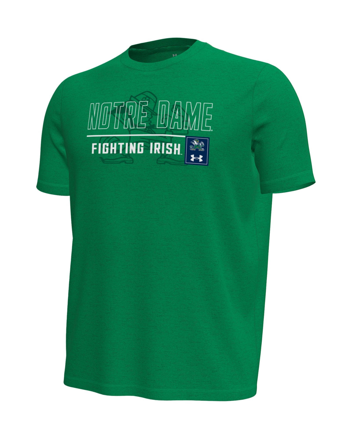 UA Gameday Motion Collegiate Heavyweight Men's T-Shirt - Green