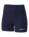UA Motion Collegiate Shorty Women's Shorts - Blue
