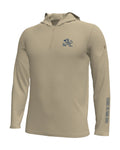 UA Gameday Motion Collegiate Heavyweight Zip Men's Long Sleeve - Brown