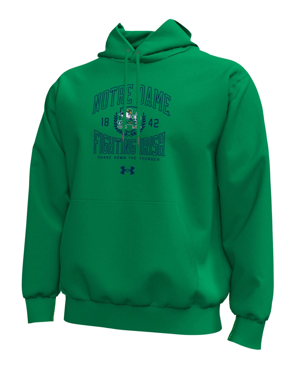UA Icon Fleece Collegiate Men's Hoodie - Green