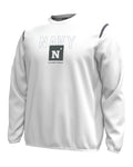 UA Unstoppable Fleece Collegiate Men's Crew - White