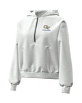 UA Icon Fleece Collegiate Women's ½ Zip Hoodie - Gray