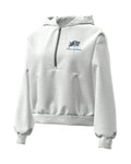 UA Icon Fleece Collegiate Women's ½ Zip Hoodie - Gray