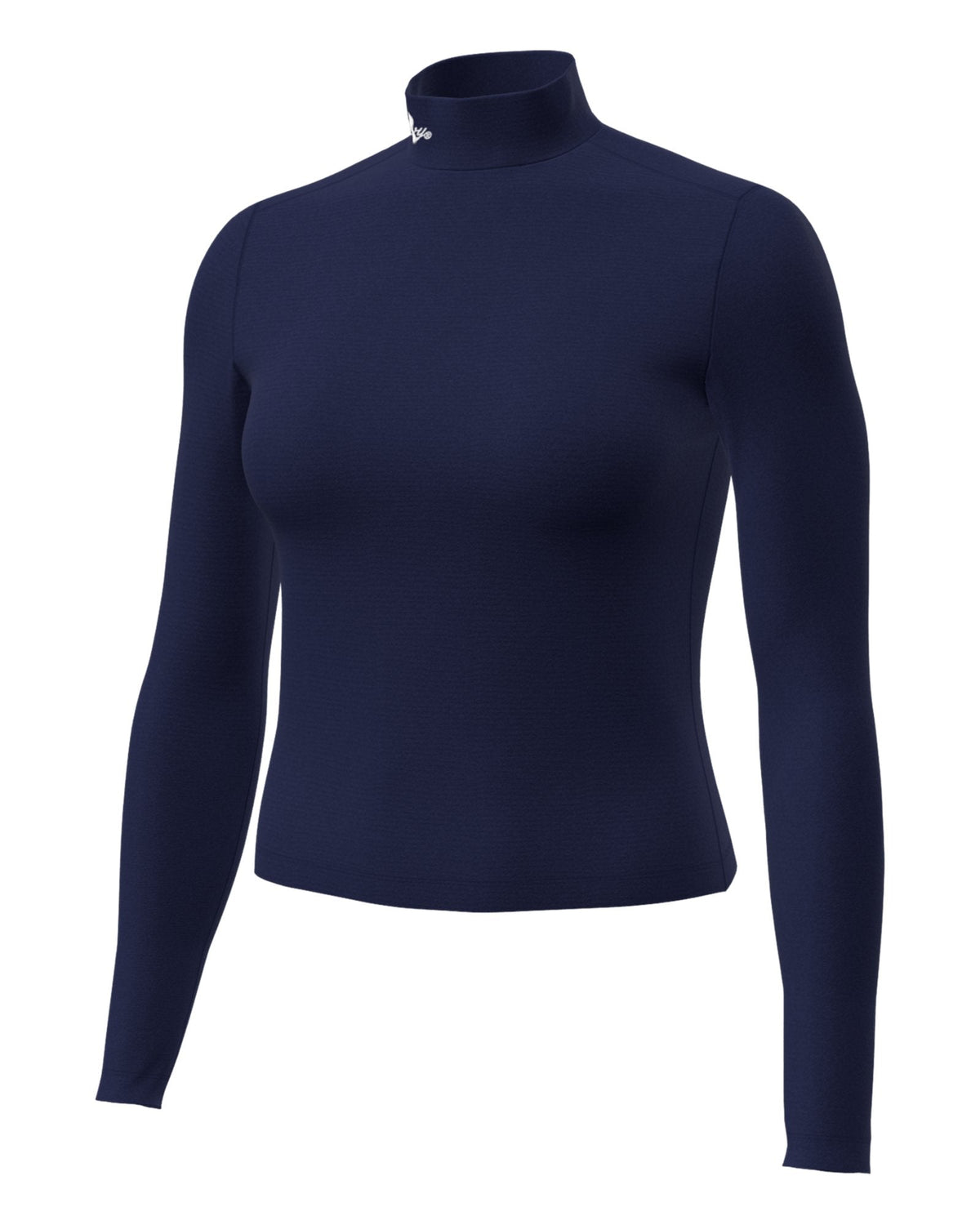 UA Gameday ColdGear® Collegiate Fitted Mock Women's Long Sleeve - Blue