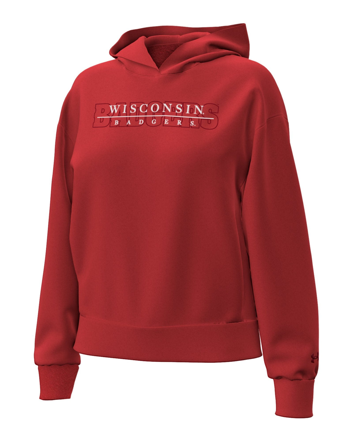 UA Icon Fleece Collegiate Women's Hoodie - Red