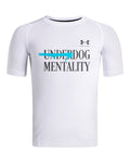 HeatGear® Mentality Boys' Short Sleeve - White