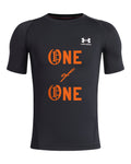 HeatGear® One Of One Boys' Short Sleeve - Black