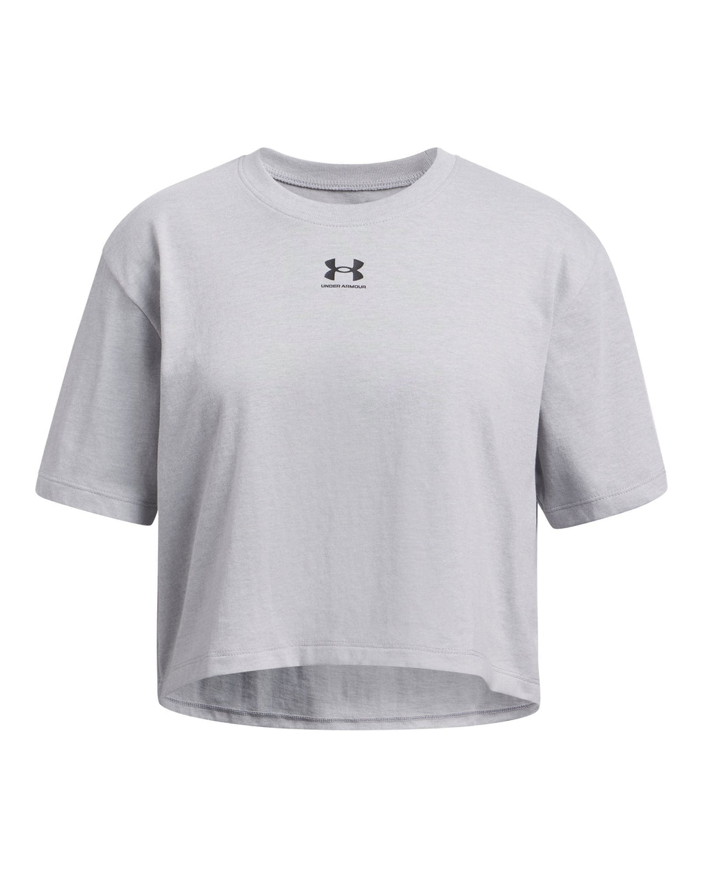 UA Rival Soccer Girls' Short Sleeve - Gray