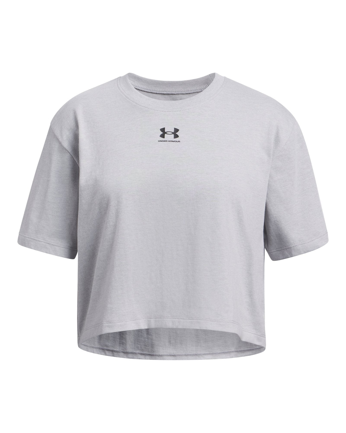 UA Rival Soccer Girls' Short Sleeve - Gray