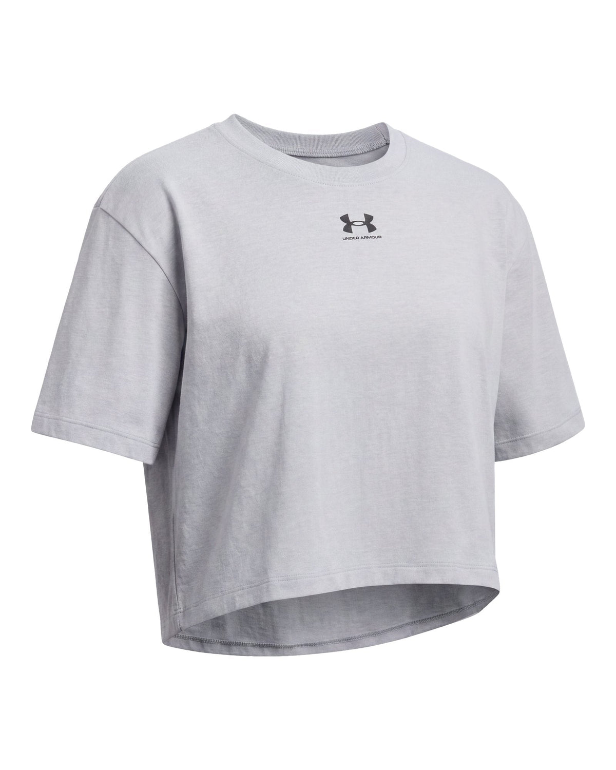 UA Rival Soccer Girls' Short Sleeve - Gray
