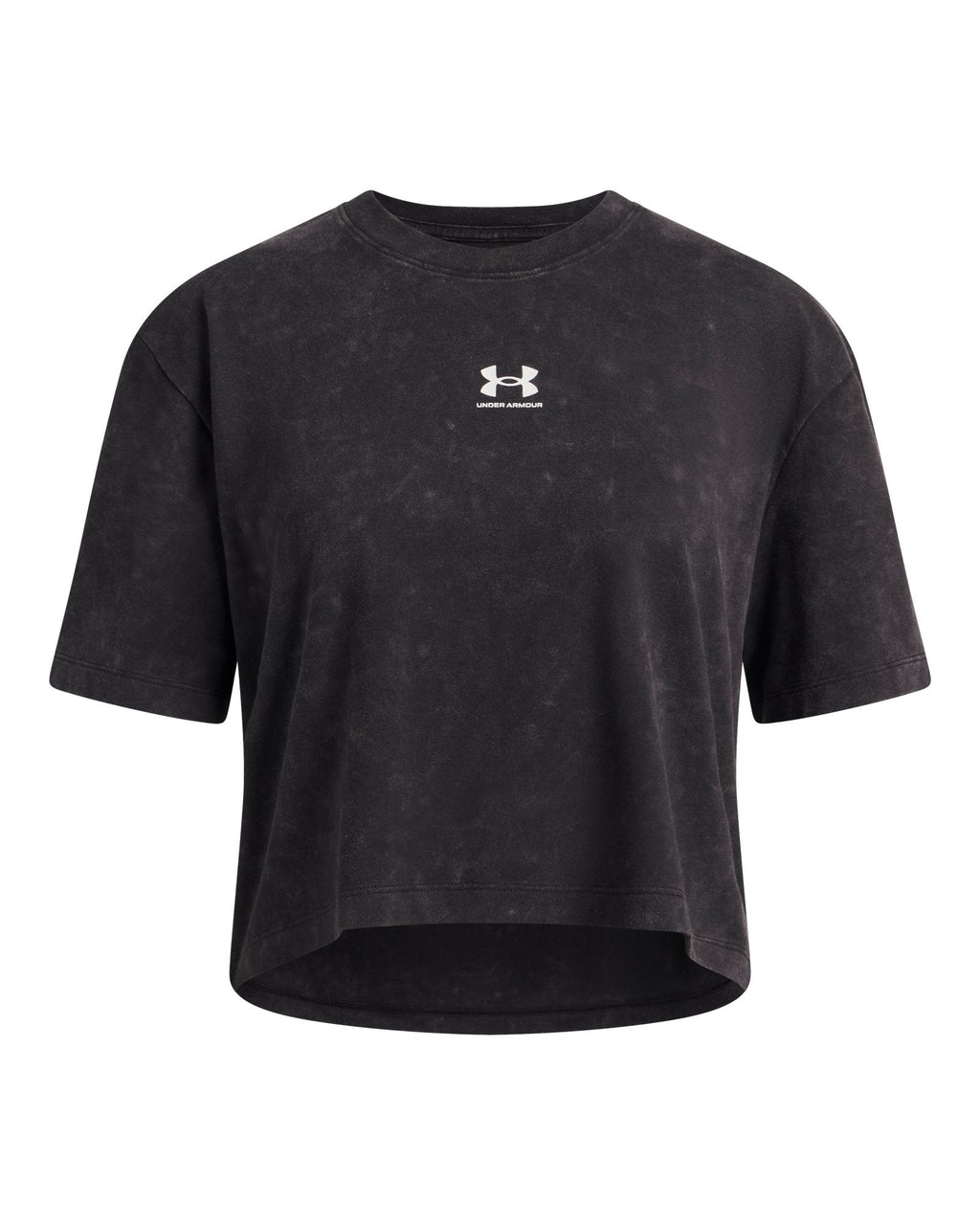 UA Rival Dance Girls' Short Sleeve - Black