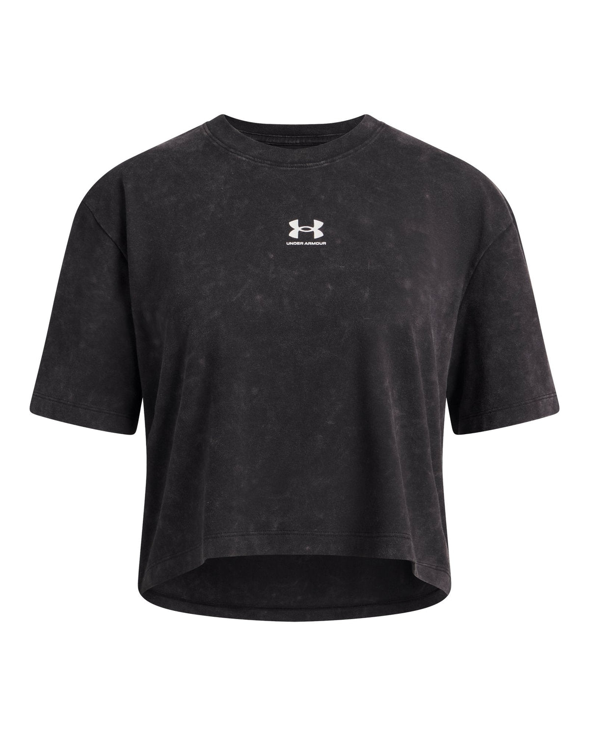 UA Rival Dance Girls' Short Sleeve - Black