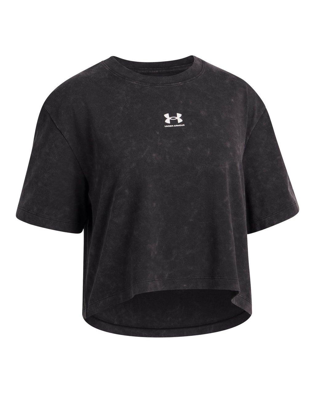 UA Rival Dance Girls' Short Sleeve - Black