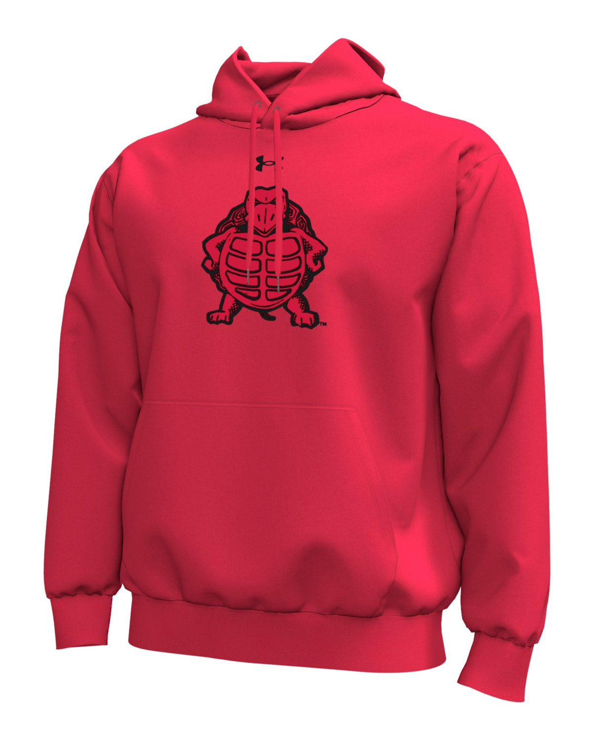 UA Icon Fleece Collegiate Men's Hoodie - Red