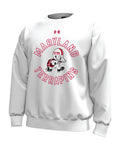 UA Icon Fleece Collegiate Men's Crew - White