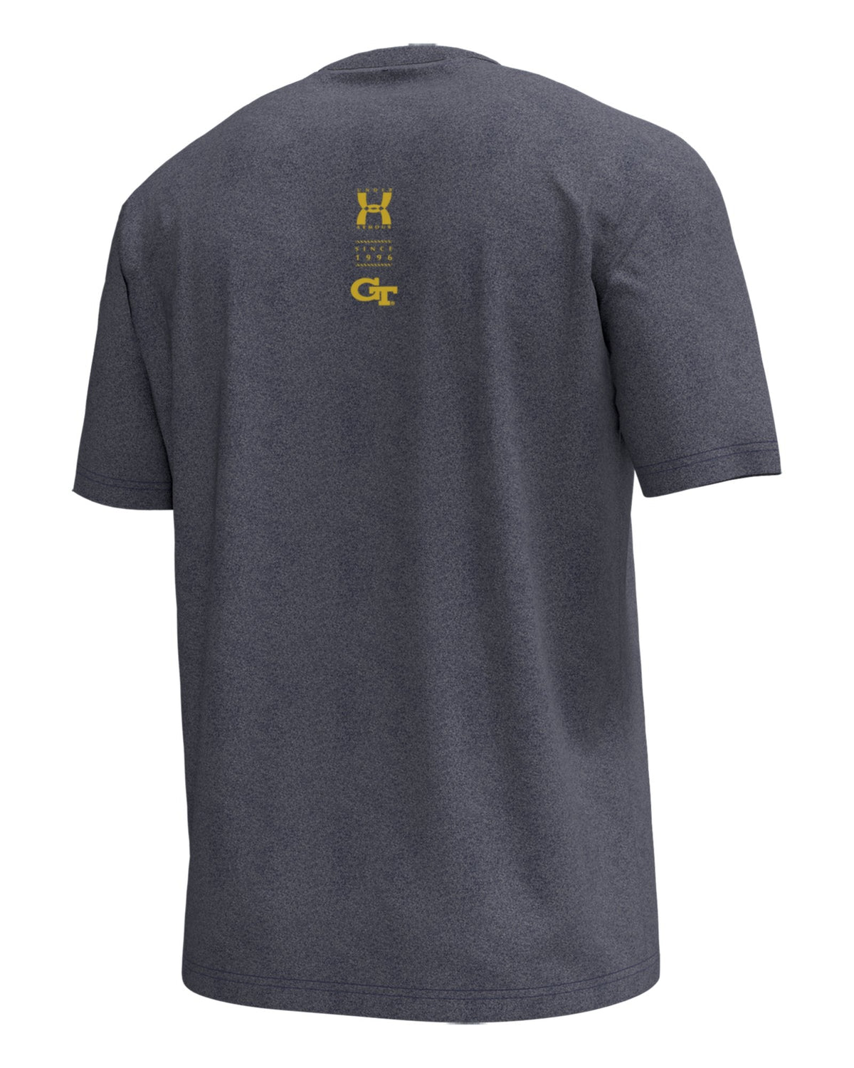 UA Heavyweight Collegiate Men's Short Sleeve - Blue
