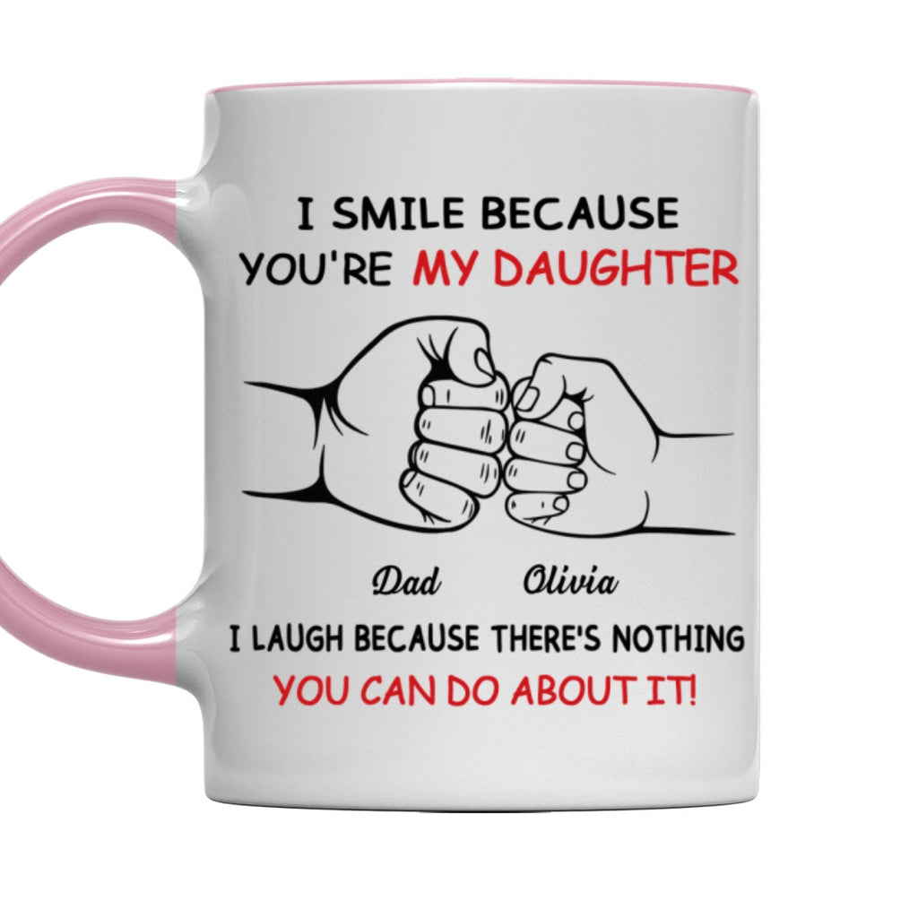 Custom Christmas & Birthday Gift for Daughter • Stuck With Me - Personalized Accent Mug