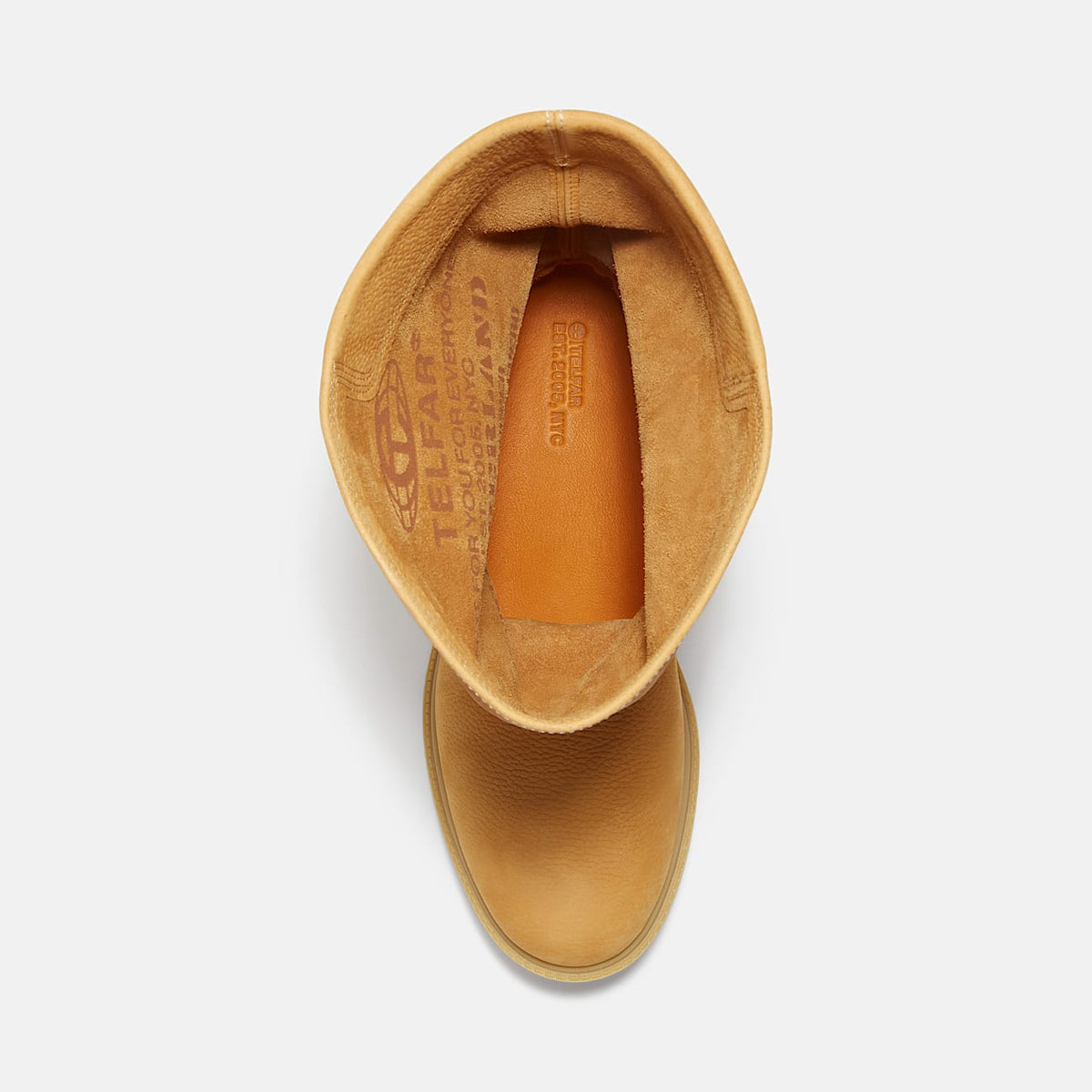 x TELFAR Premium PullOn Boot TBL Wheat Nubuck ALT2