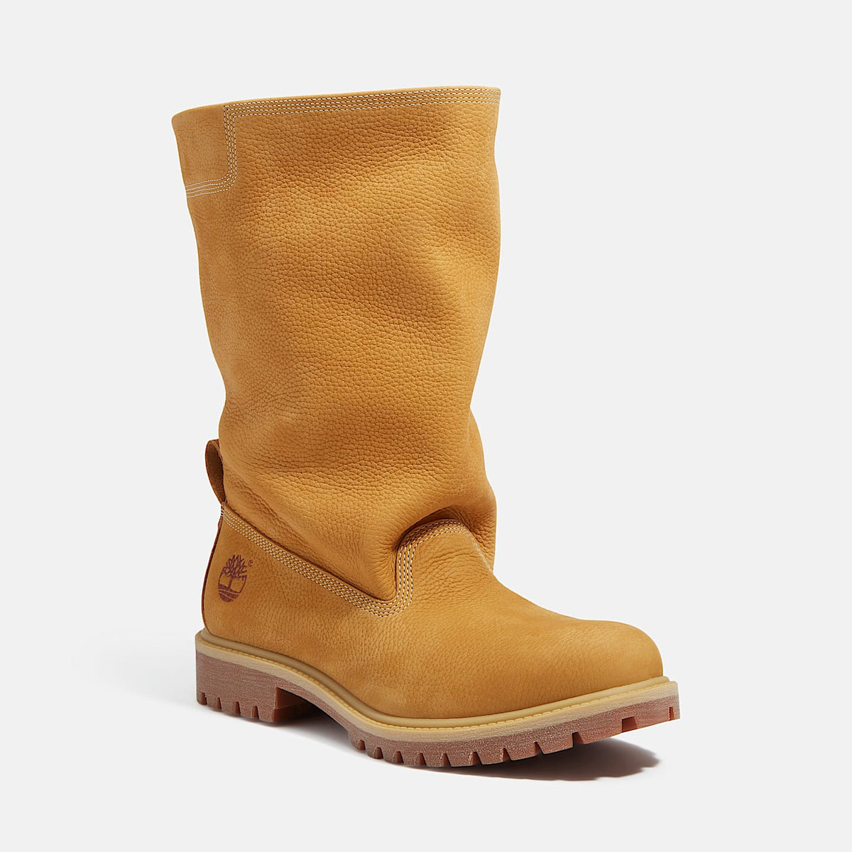 x TELFAR Premium PullOn Boot TBL Wheat Nubuck ALT4